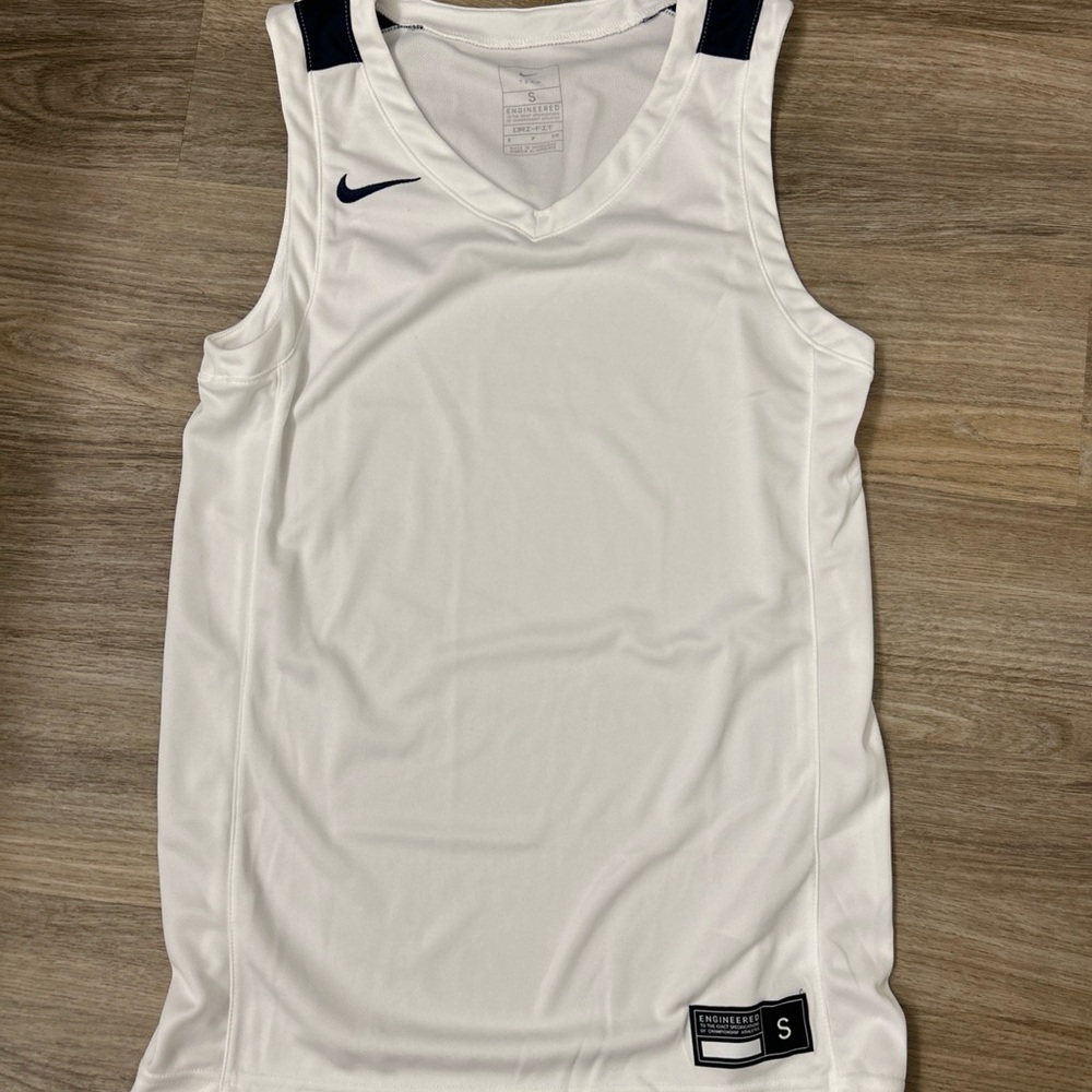 Nike White Dri-Fit Team Top